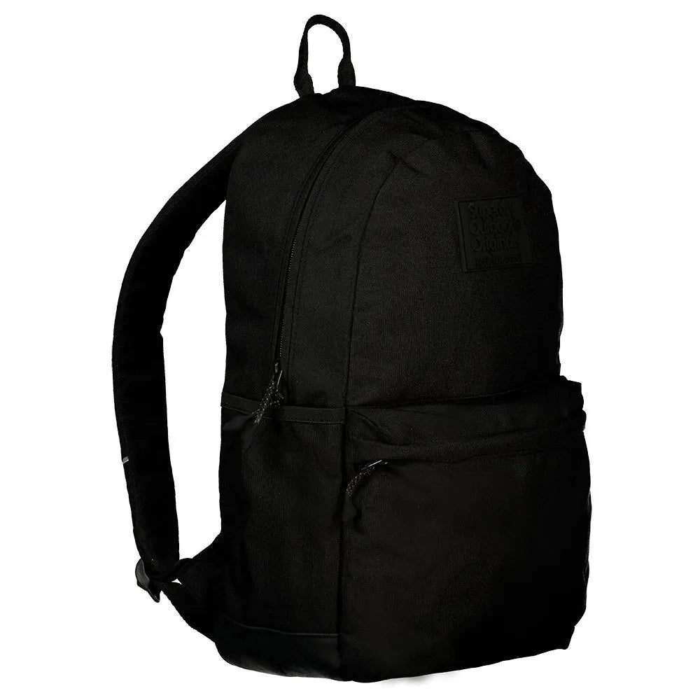 Superdry black backpack online