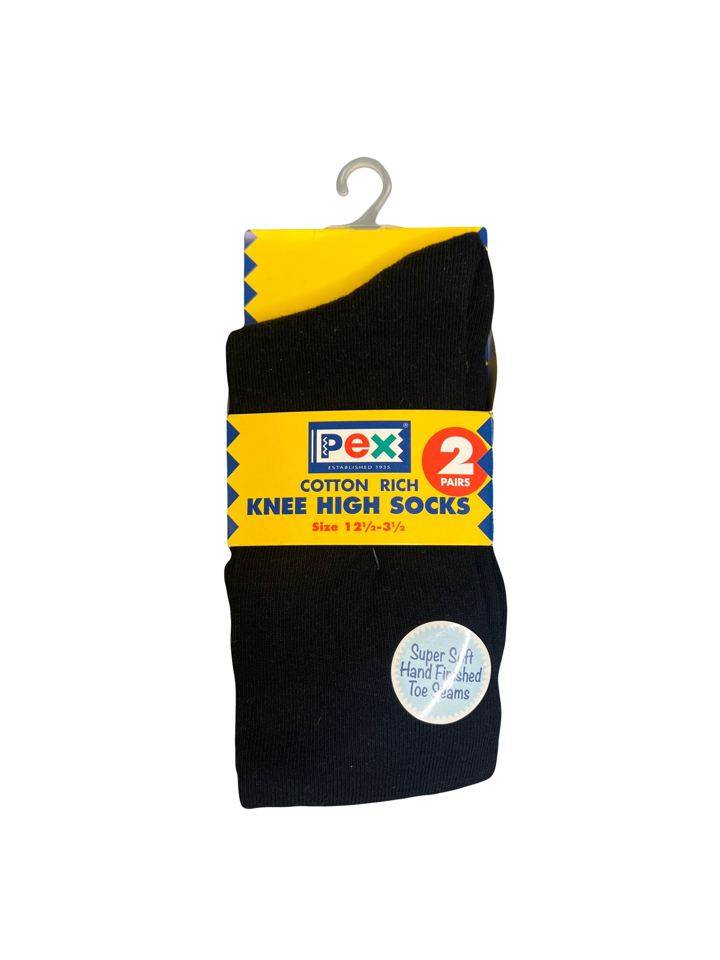 Pex Knee High Socks - Black