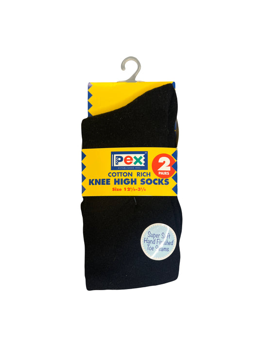 Pex Knee High Socks - Navy