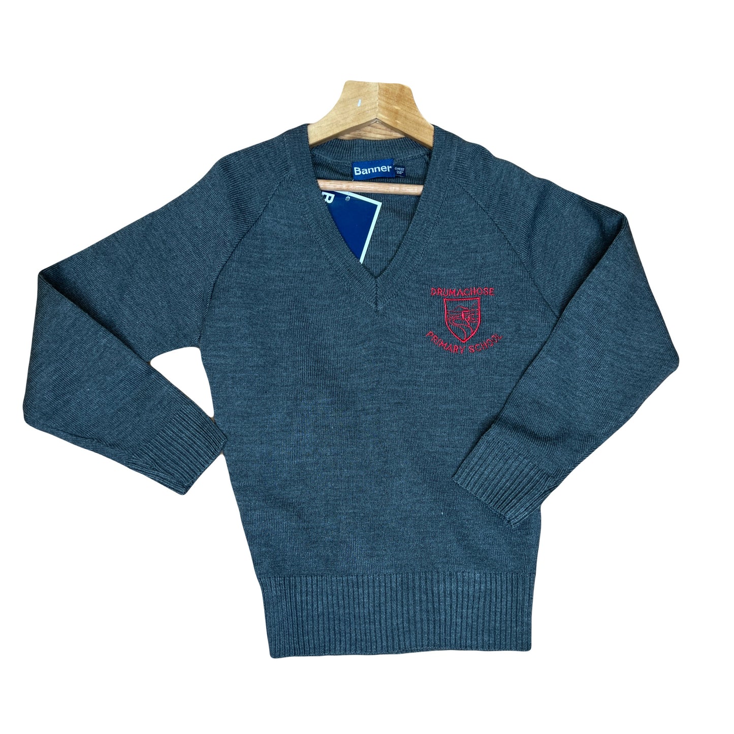 Banner - Drumachose Primary School Jumper - Grey