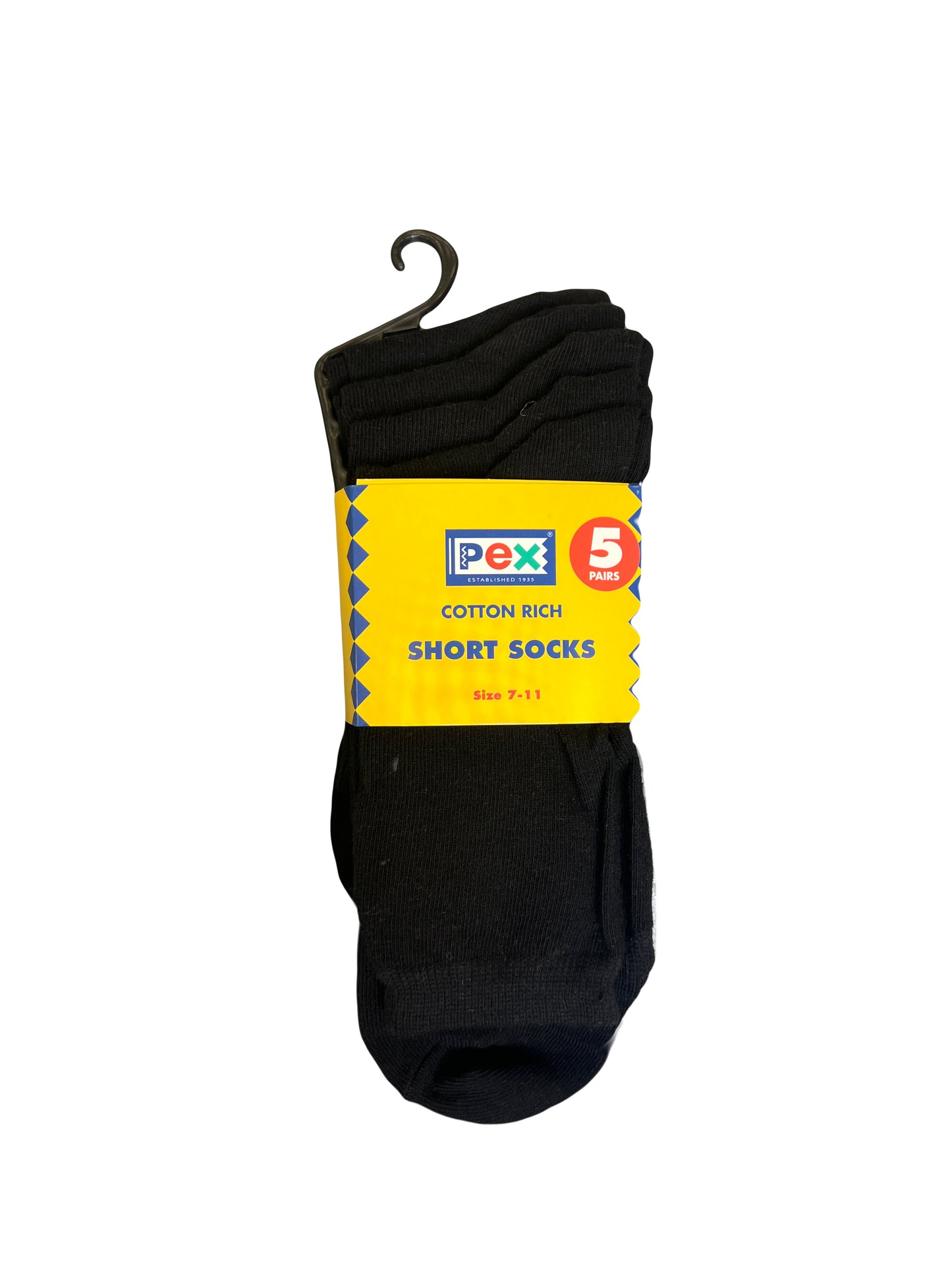 Pex Short Socks - Black