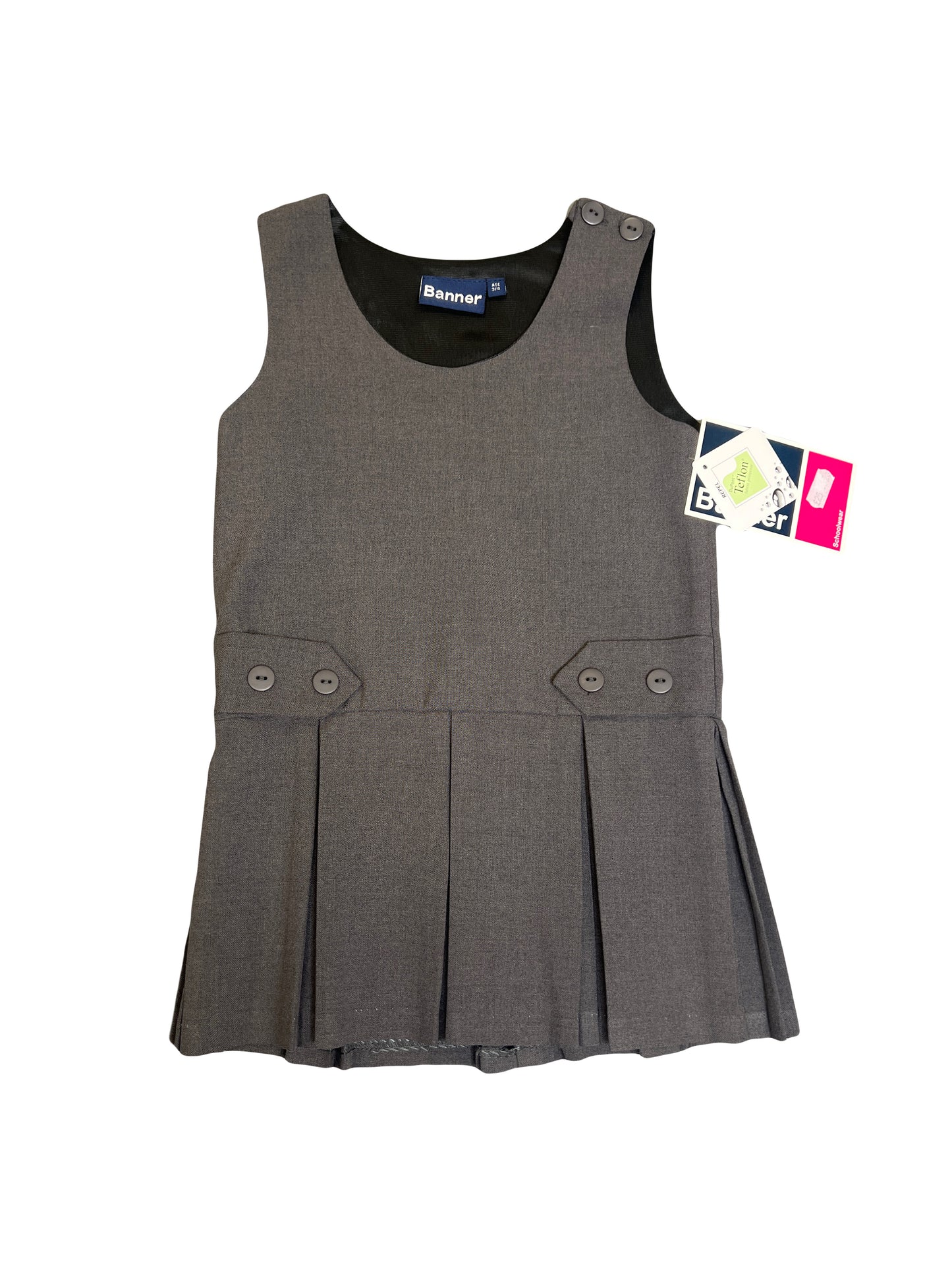 Banner - Tenby Pinafore - Grey