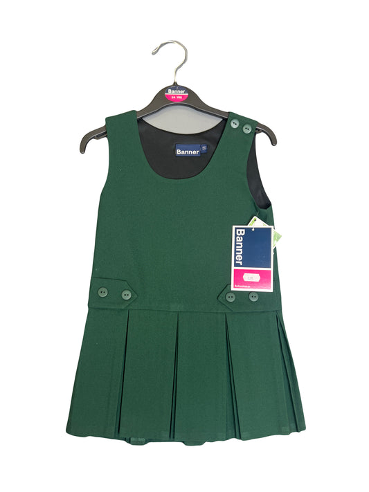 Banner - Tenby Pinafore - Bottle Green