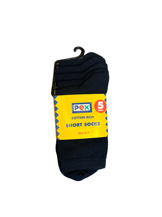 Pex Short Socks - Navy