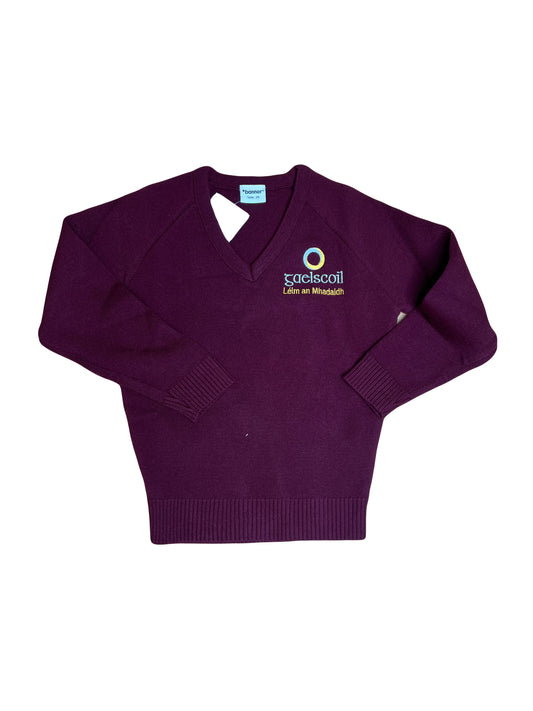 Banner - Gaelscoil Léim An Mhadaidh Jumper - Burgundy