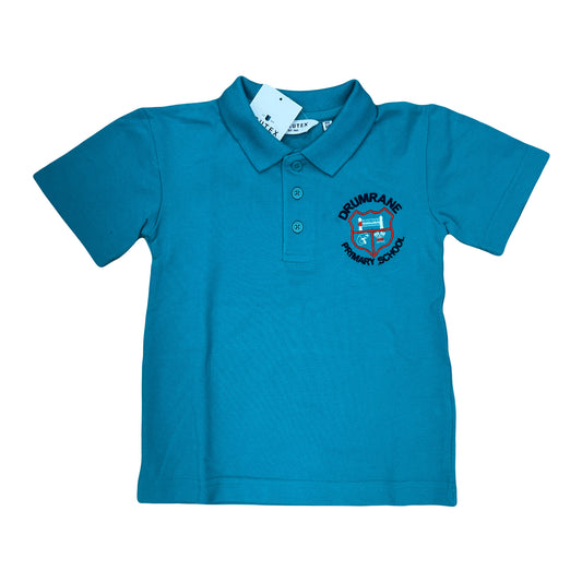 Trutex - Drumrane Primary School Polo Shirt - Turquoise