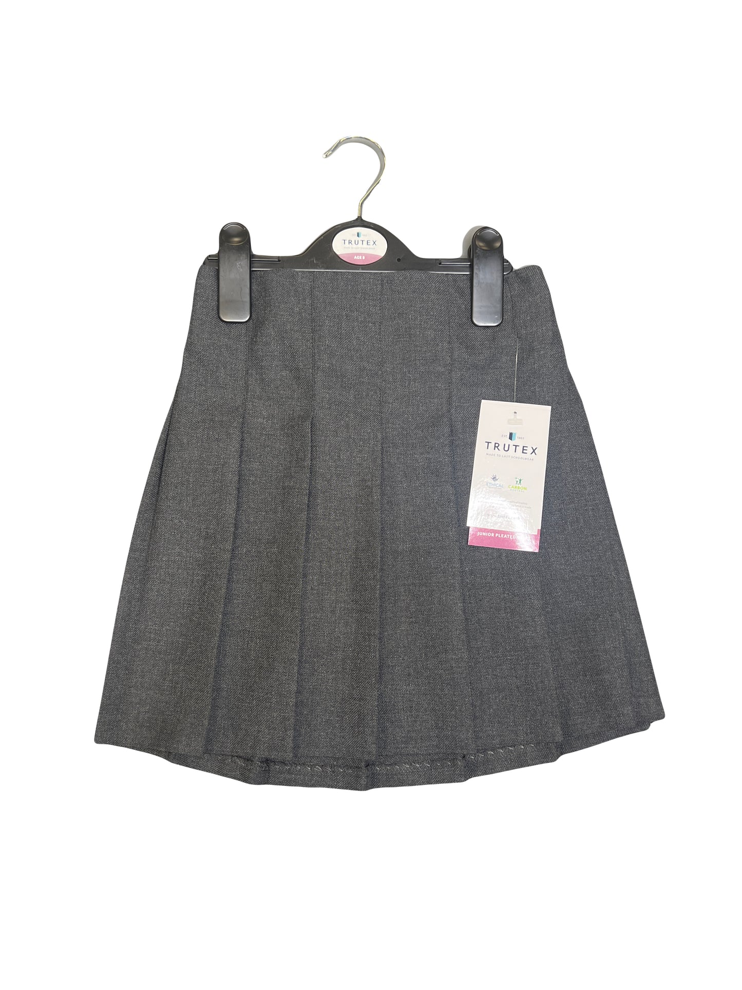 Trutex - Full Pleat Skirt - Grey